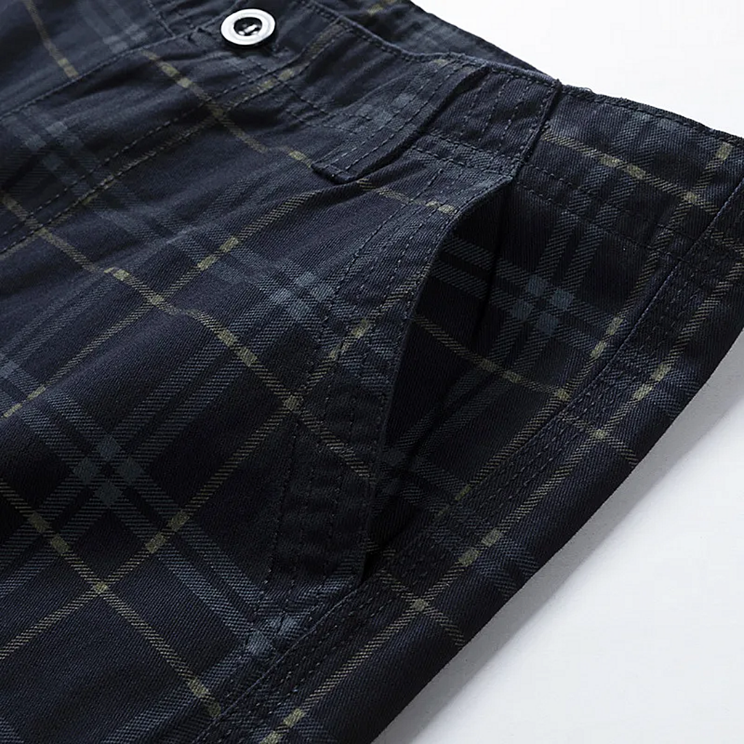 Wyoming Plaid Shorts