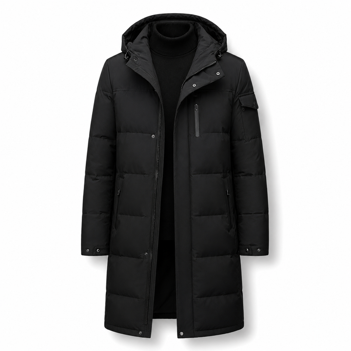 Wayne Long Quilted Parka Jacket