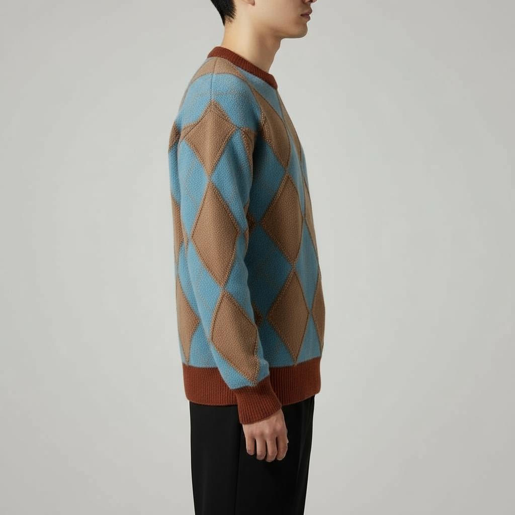 Argyle Vintage Sweater