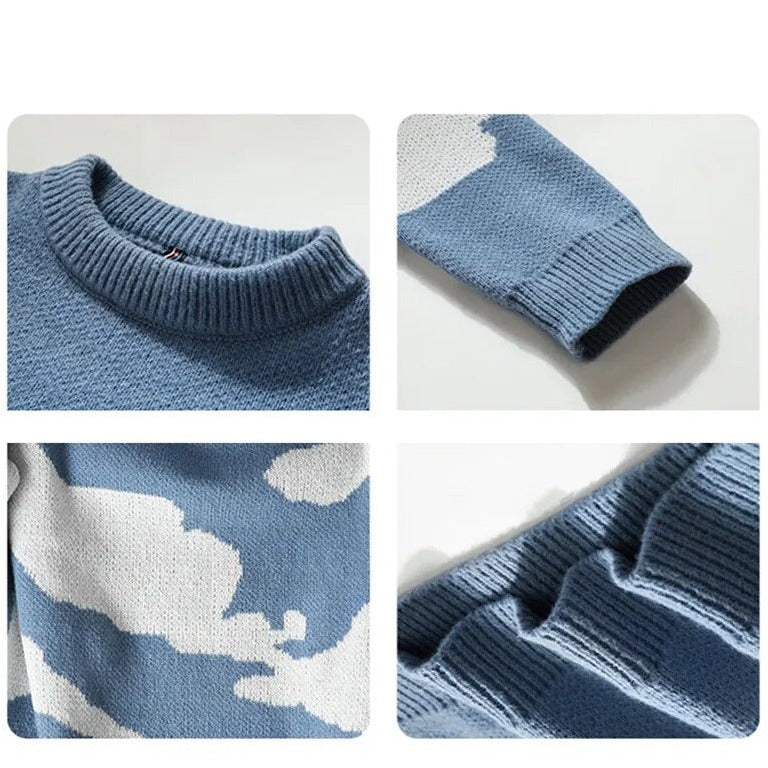 Azure Cloud Sweater