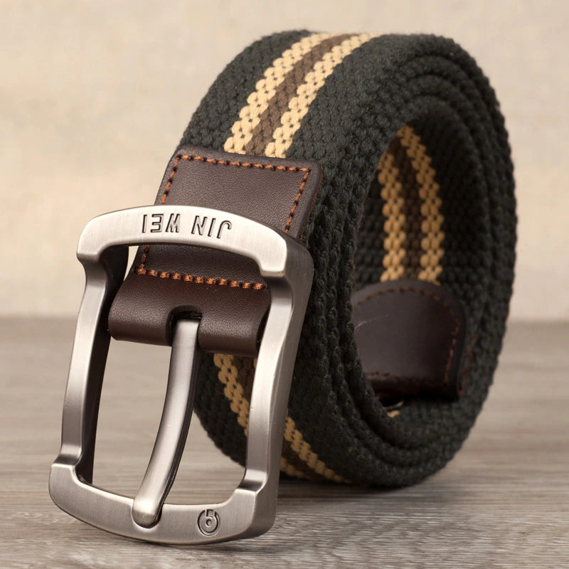 Braided Canvas Belt