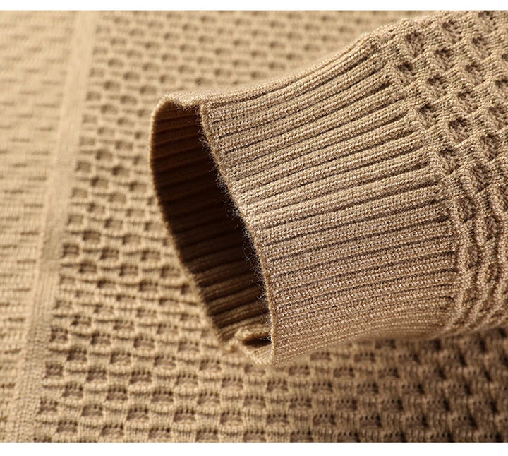 Waffle Knit Cardigan