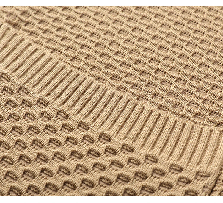 Waffle Knit Cardigan