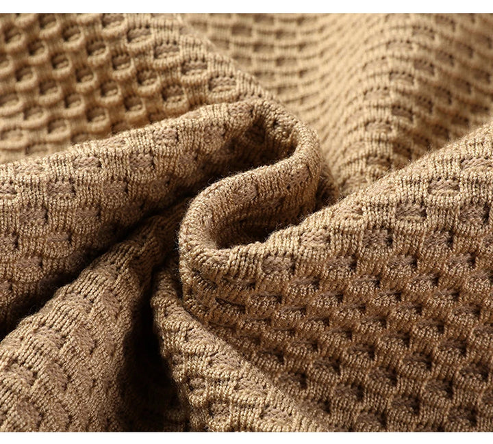 Waffle Knit Cardigan