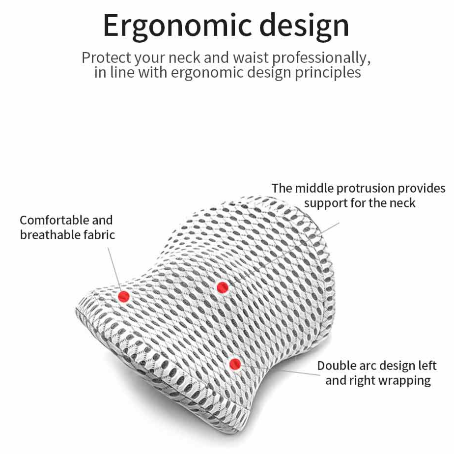 Mesh Car Pillow